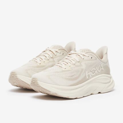 hoka clifton 10 oatmeal oat milk