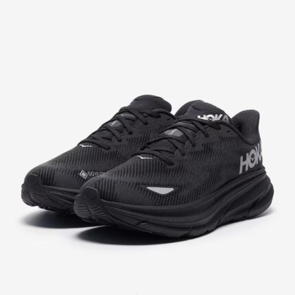 hoka clifton 9 gore tex black