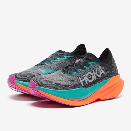 hoka mach x 2 electric aqua