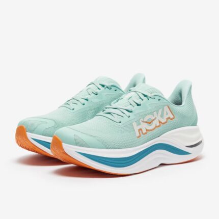 hoka skyward x clear sea alpine blue