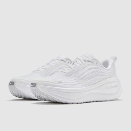 nike vomero plus white metallic silver