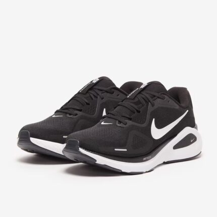 nike structure 26 black white