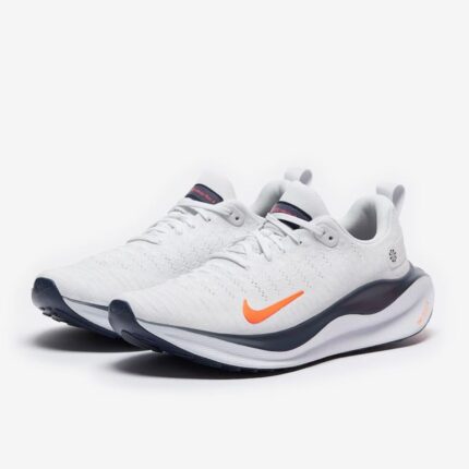 nike reactx infinity run 4 platinum tint thunder blue