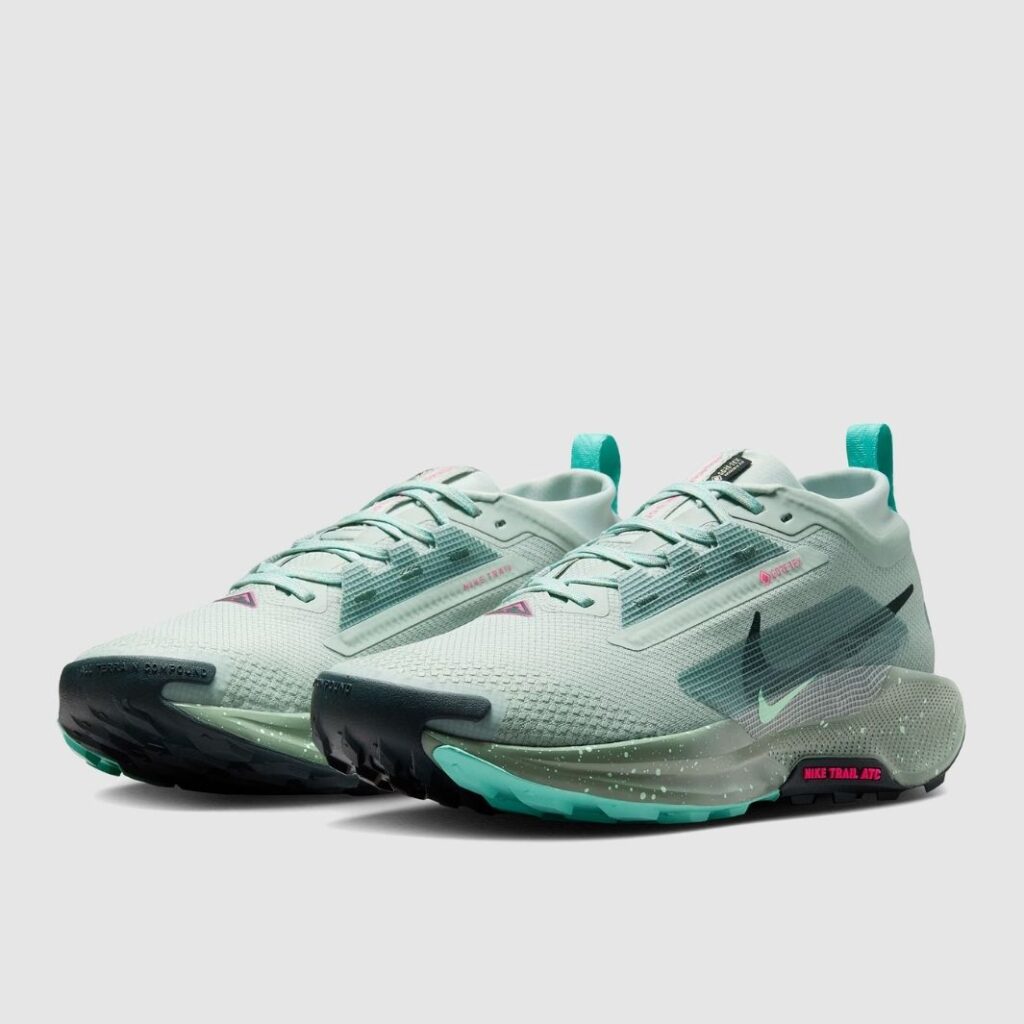 nike pegasus trail 5 gore tex waterproof light silver