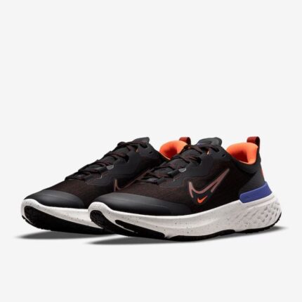 nike react miler 2 shield black redstone