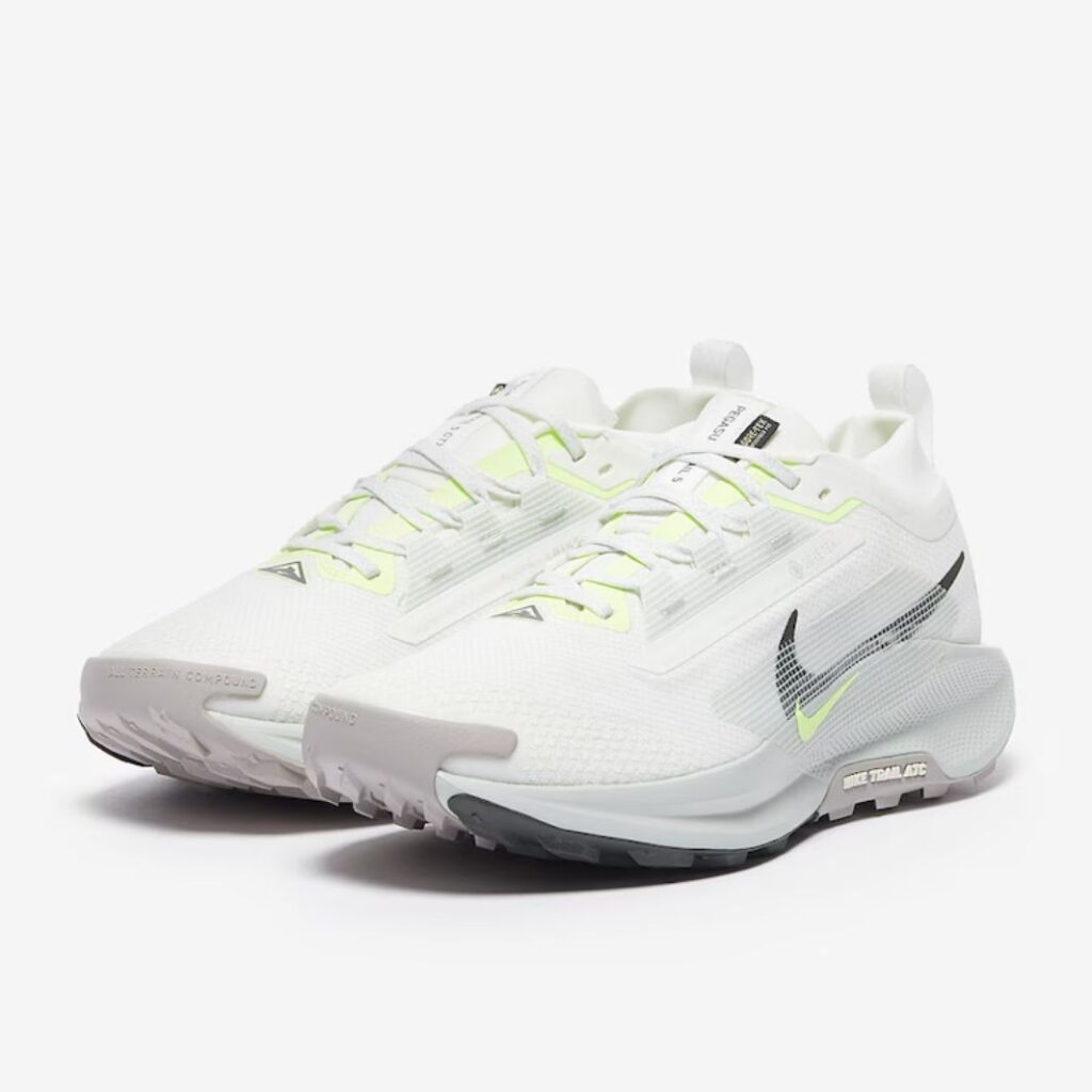 nike pegasus trail 5 gore tex light silver sequoia