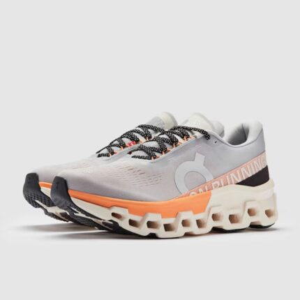 on cloudmonster 2 glacier tangerine