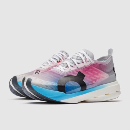 on womens cloudboom strike white horizon