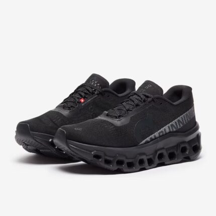 on womens cloudmonster 2 black eclipse