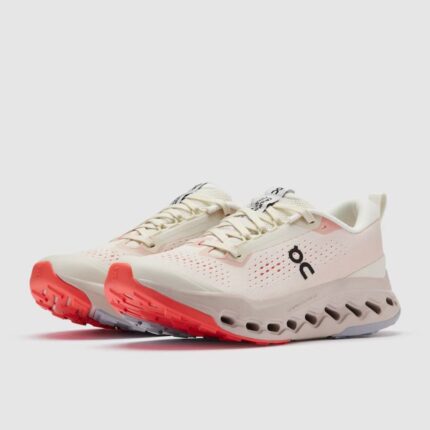 on womens cloudsurfer trail 2 ivory salmon