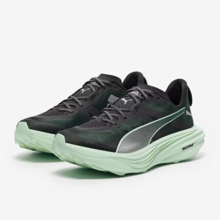 puma deviate nitro elite trail green terrain