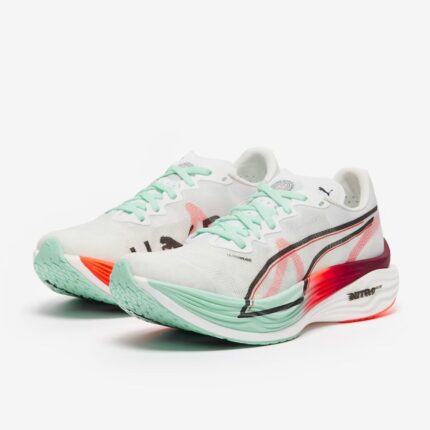 hyrox x puma deviate nitro elite 3 glowing red mint melt