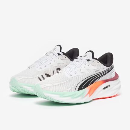 puma hyrox x velocity nitro 4 glowing red mint melt