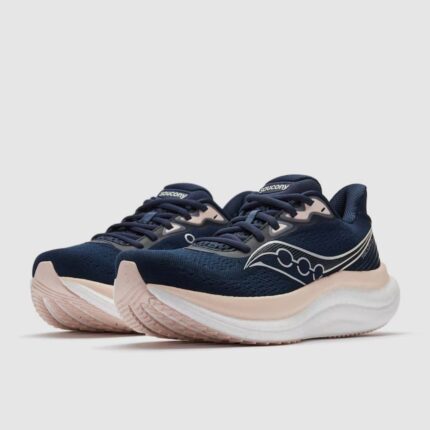 saucony womens triumph 23 navy cameo