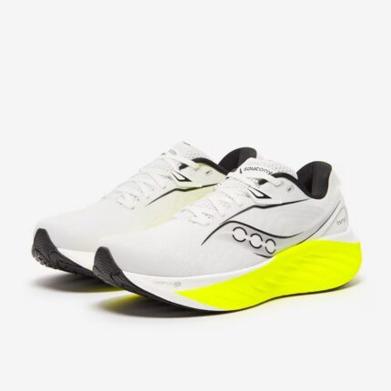 saucony triumph 22 white citron