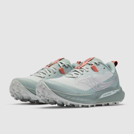 saucony womens peregrine 15 mist aloe