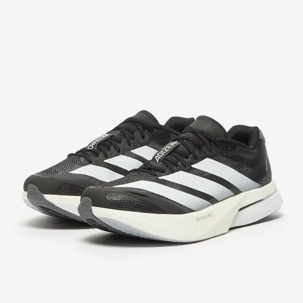 adidas adizero boston 13 black white grey
