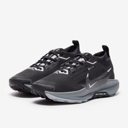 nike womens pegasus trail 5 gore tex black wolf grey