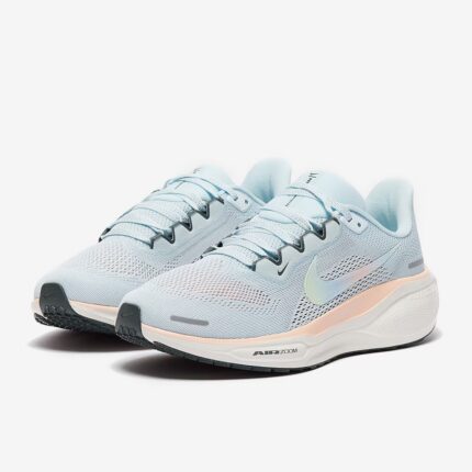 nike womens air zoom pegasus 41 premium glacier blue washed coral