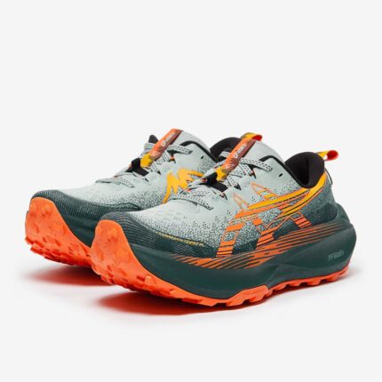 asics trabuco max 4 cold moss nova orange