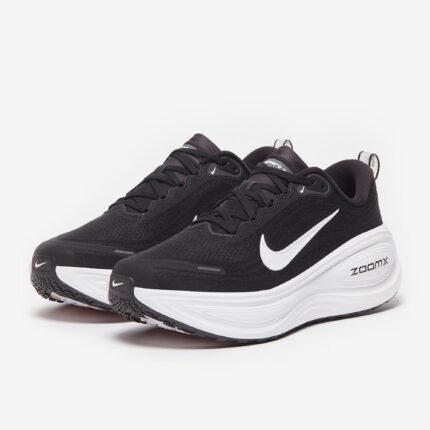 nike vomero plus black white
