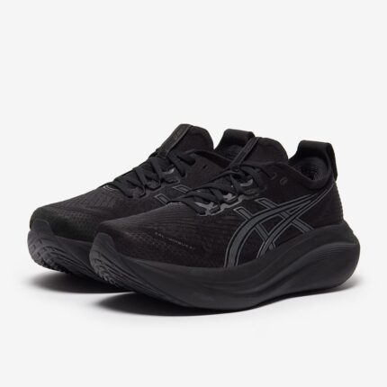 asics gel nimbus 27 black graphite grey