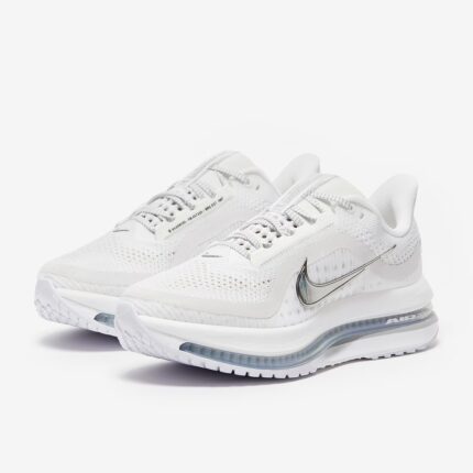 nike womens pegasus premium metallic silver swoosh